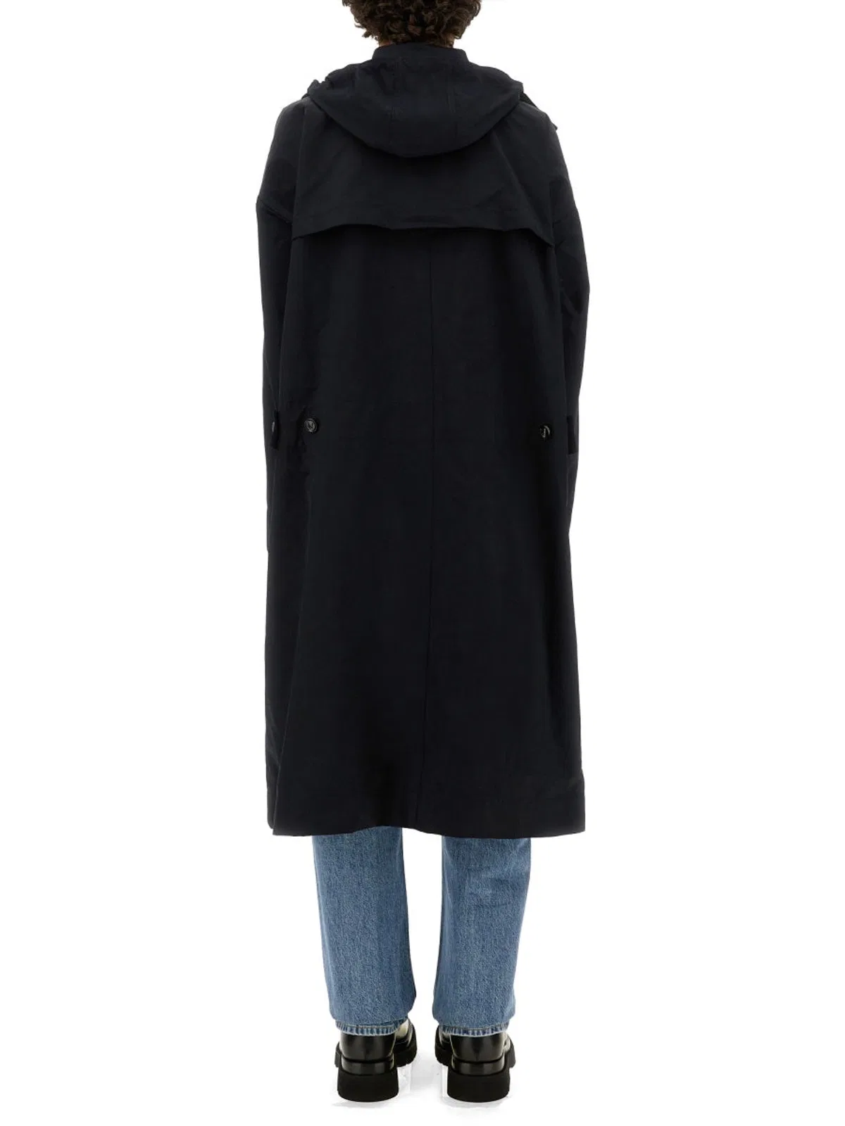 Bottega Veneta Hooded Trench Coat