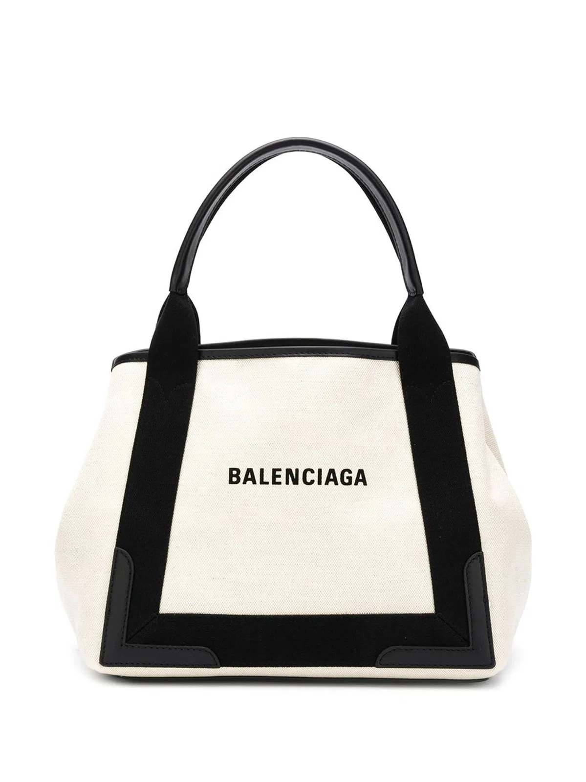 Balenciaga Navy Cabas Small Tote Bag