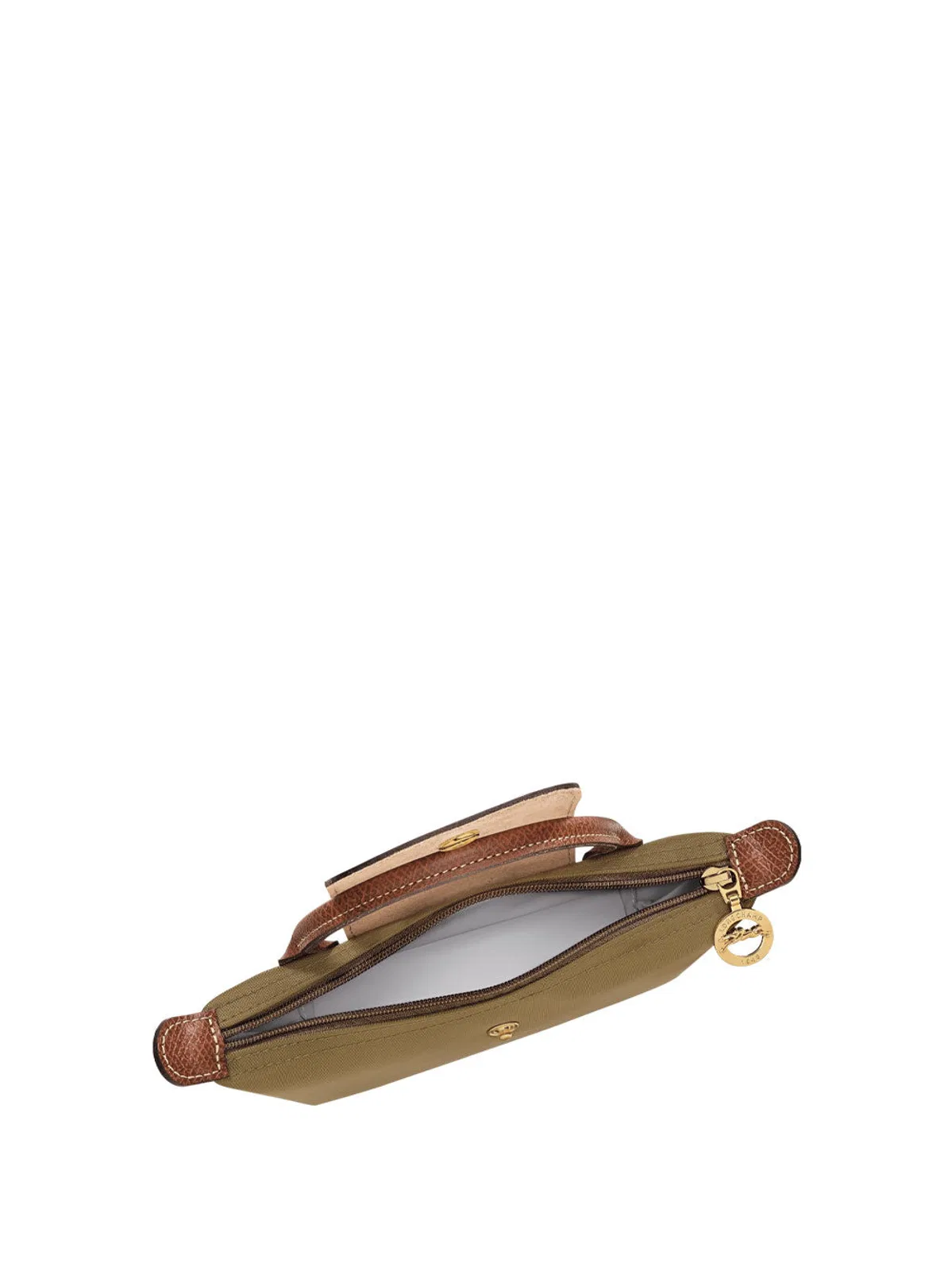 Longchamp Le Pliage Original Pebble Clutch Bag Oli