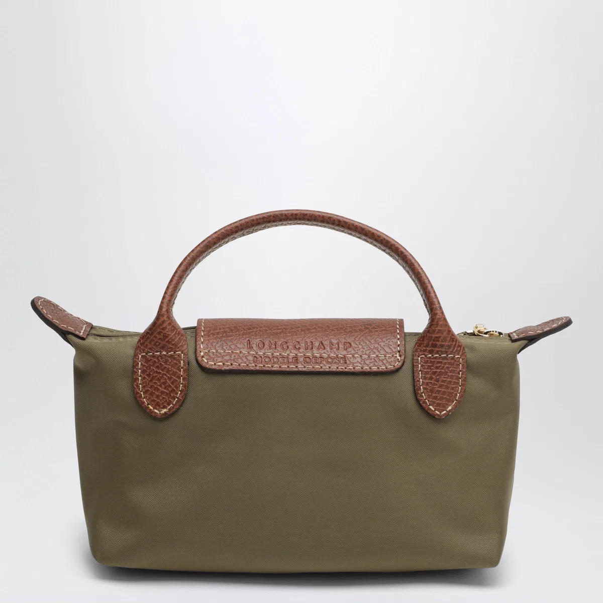 Longchamp Le Pliage Original Pebble Clutch Bag Oli