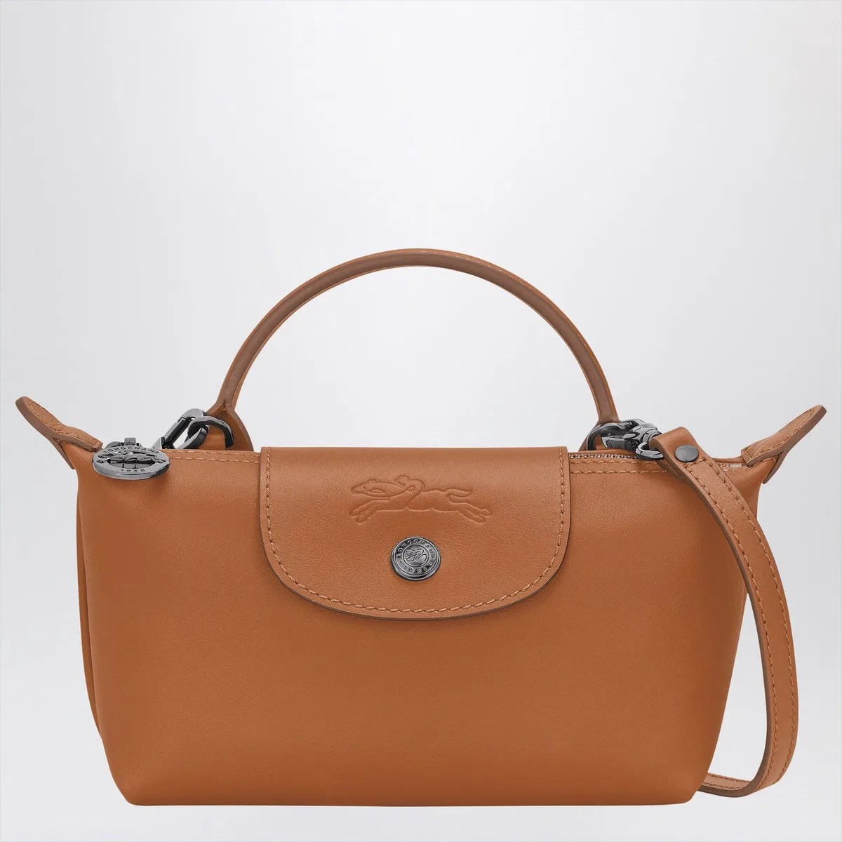 Longchamp Pochette Le Pliage Xtra Xs In Cashew Col