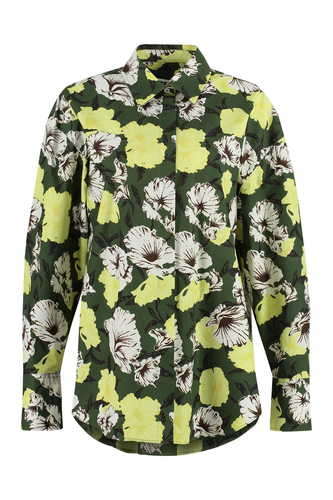 MSGM Printed Cotton Shirt