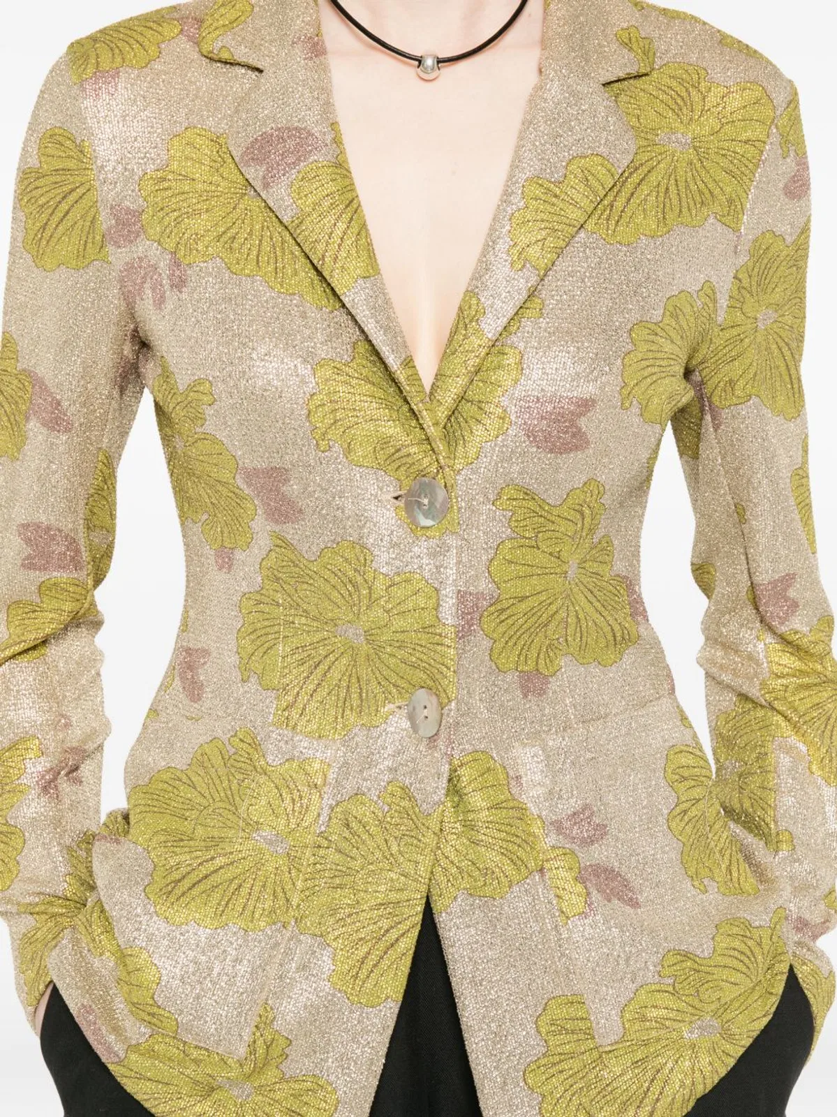 Siyu Rosella Single-Breasted Jacket