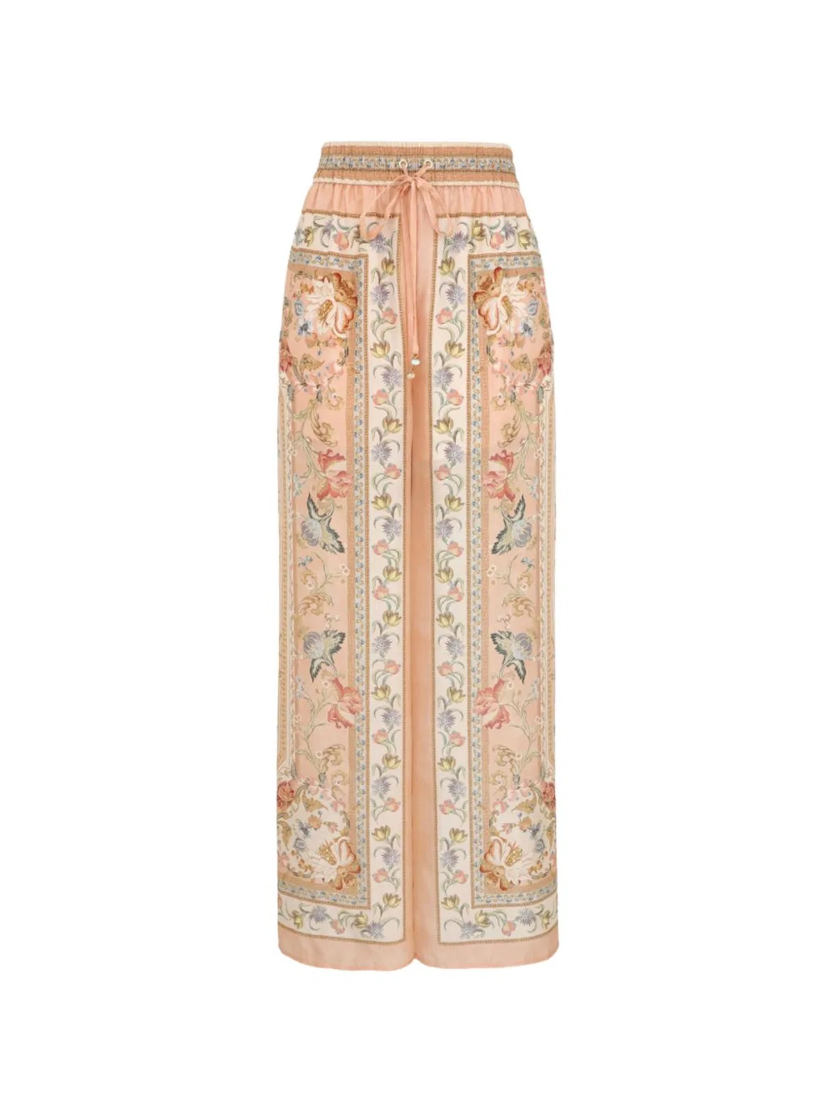Zimmermann Roselight Silk Trousers