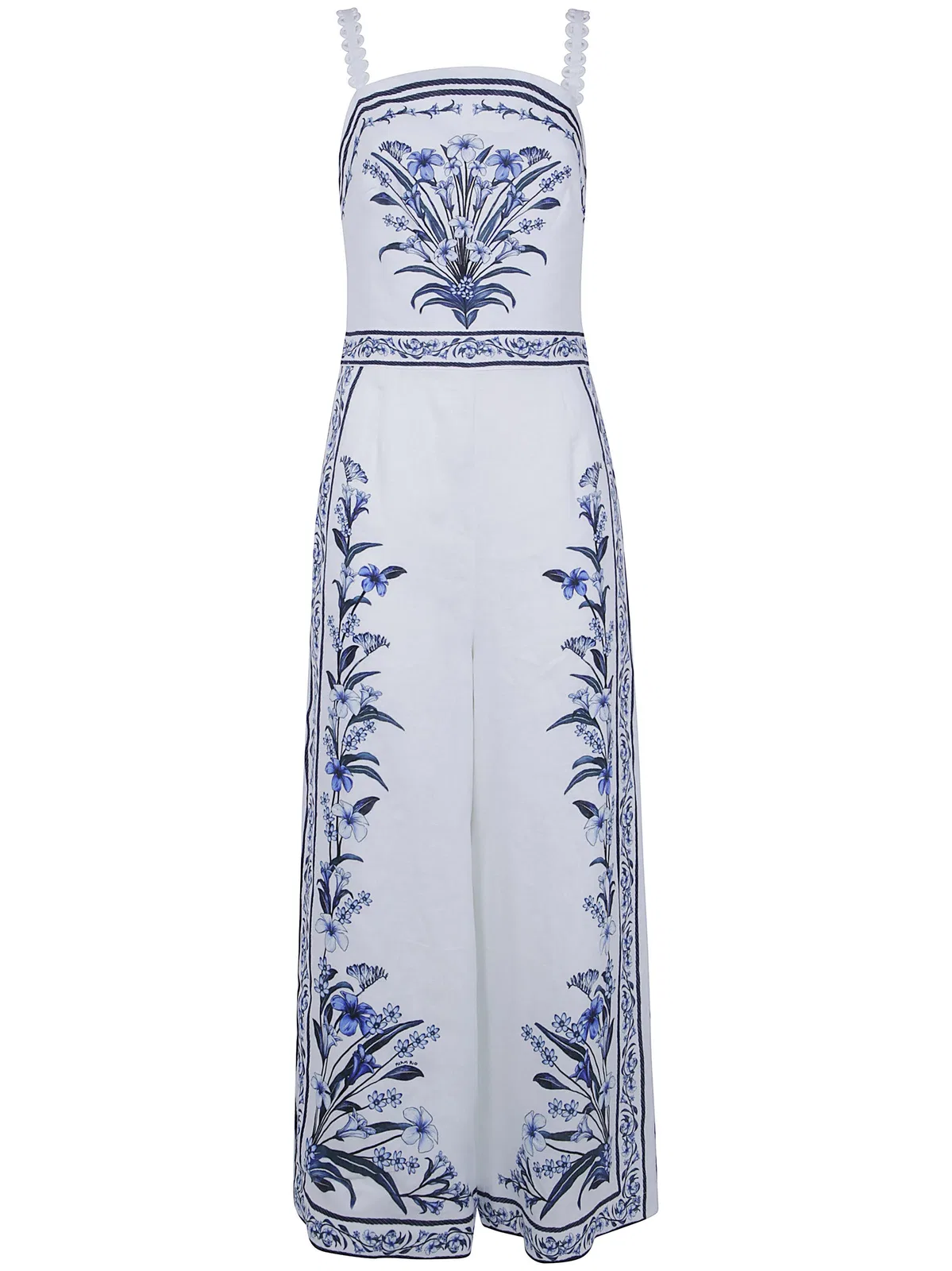 Farm rio "Flowers Arch" Off-White Jumpsuit