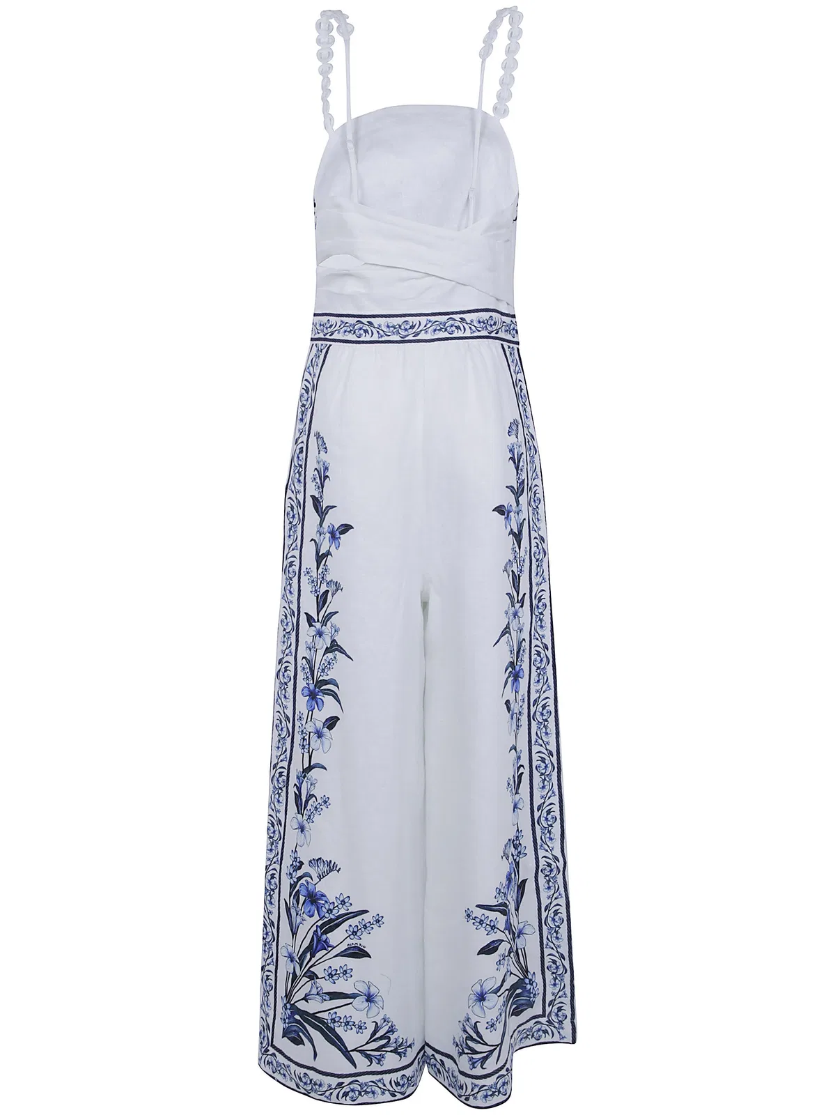 Farm rio "Flowers Arch" Off-White Jumpsuit