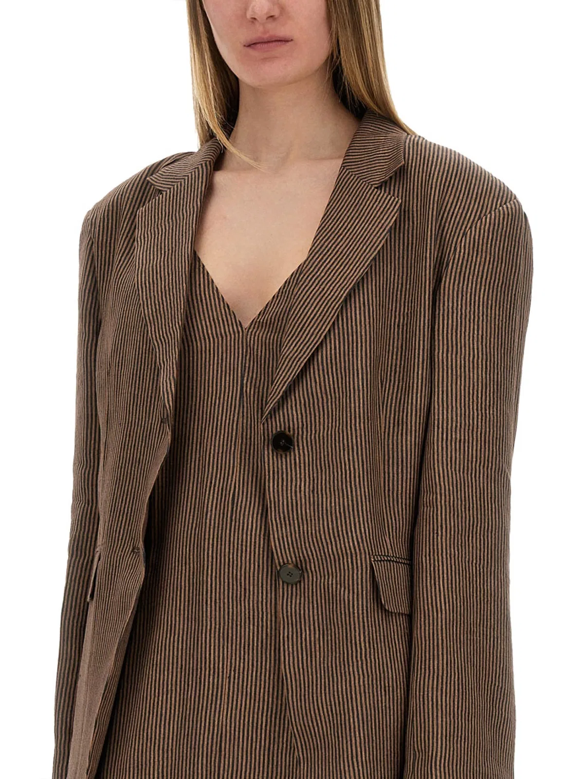 Alysi "Micro Stripes" Blazer
