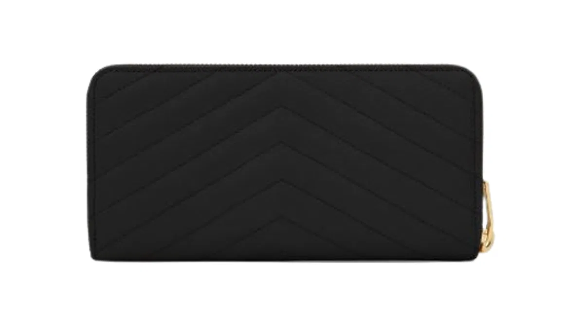 Saint Laurent Cassandre Leather Wallet