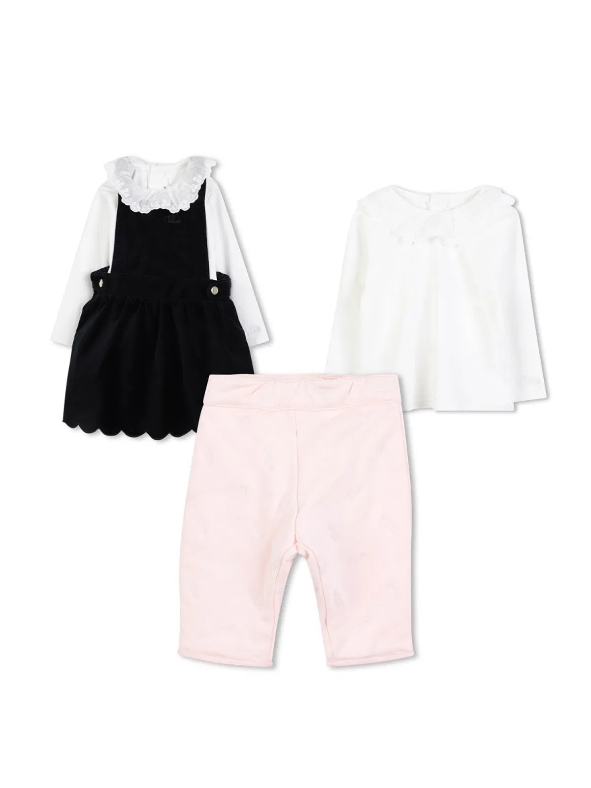 Chloé Dress Set With T-Shirt