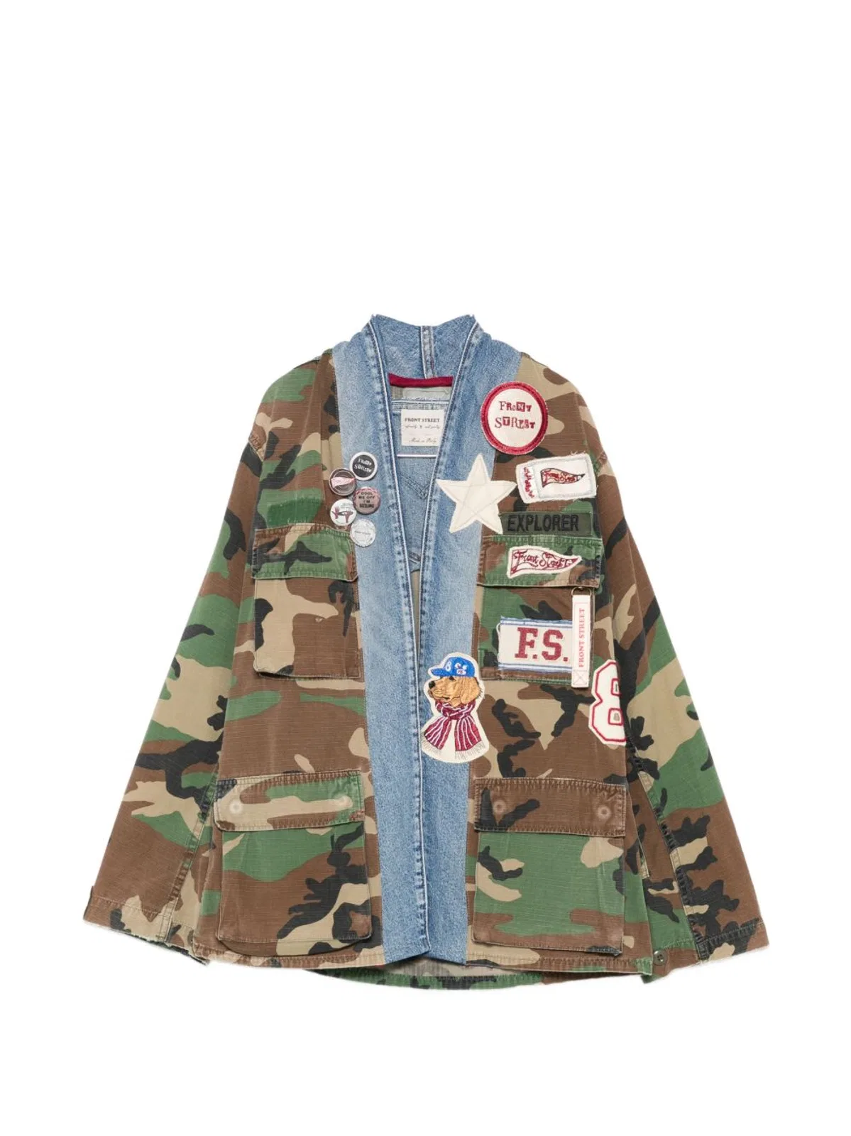 Front Street Cotton Kimono Jacket