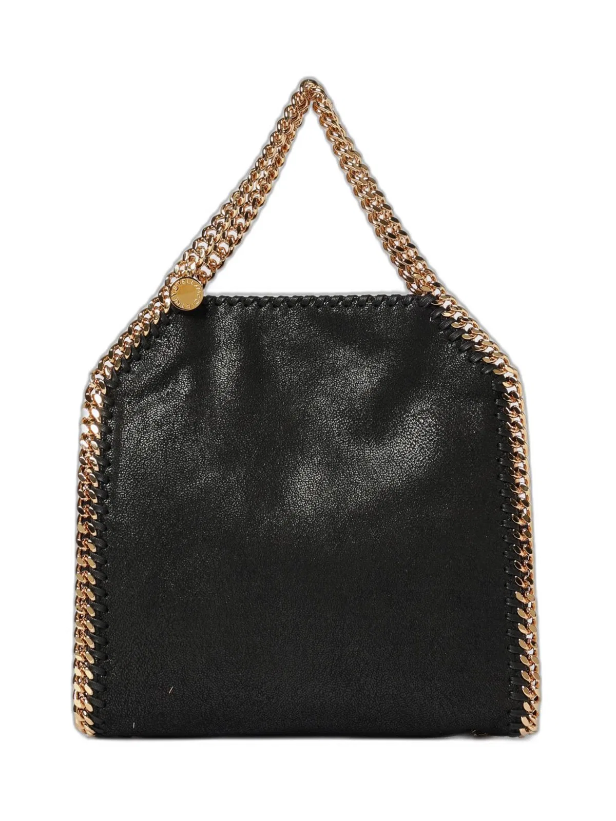 Stella Mccartney Black Polyester Falabella Mini Bag