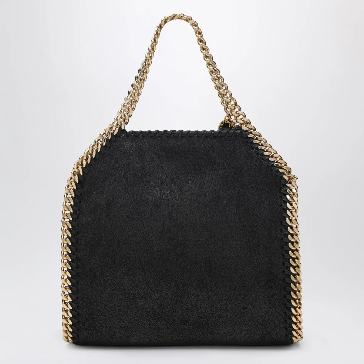 Stella Mccartney Black/Gold Falabella Mini Tote Bag