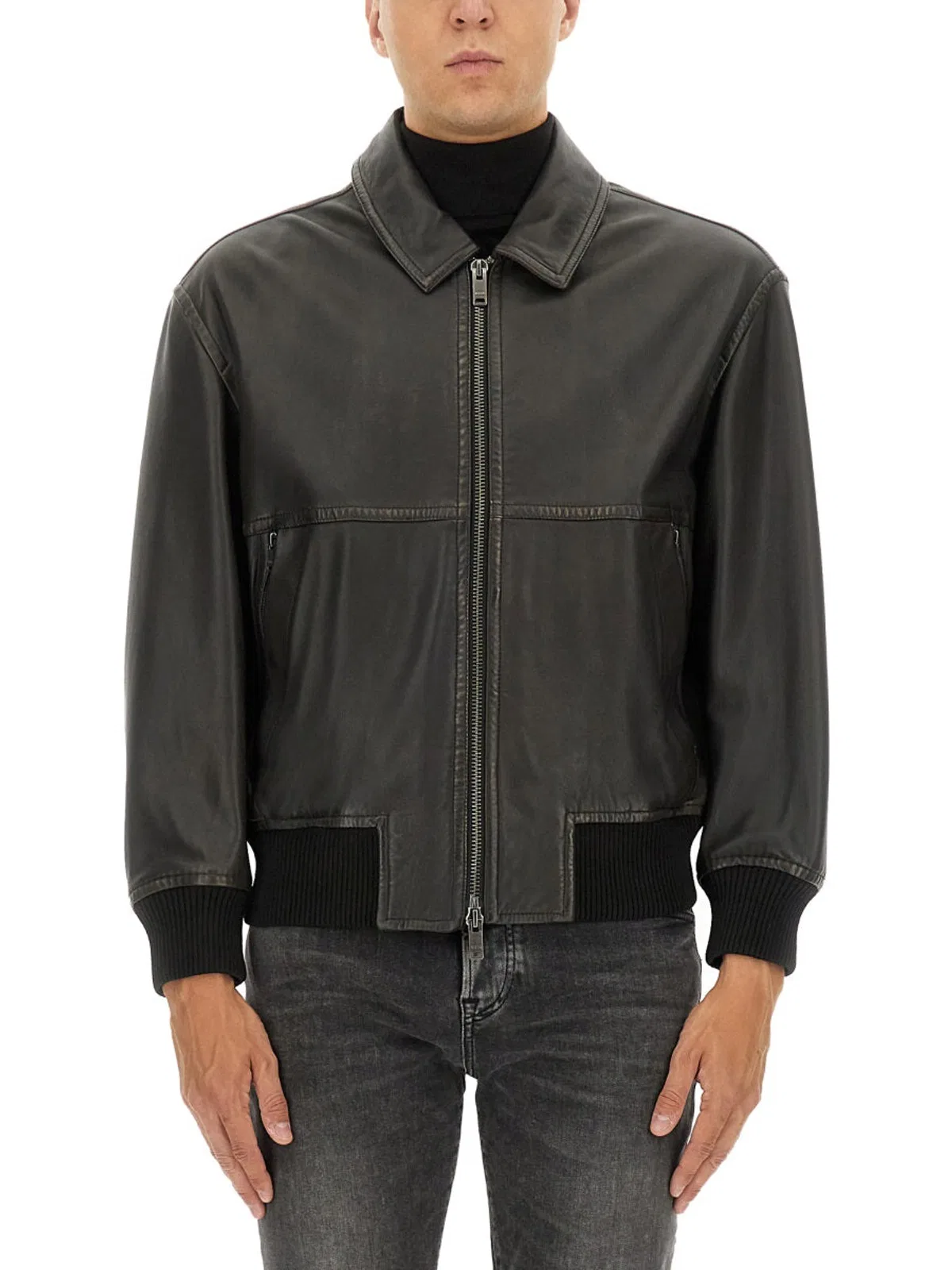 Boss Leather Jacket