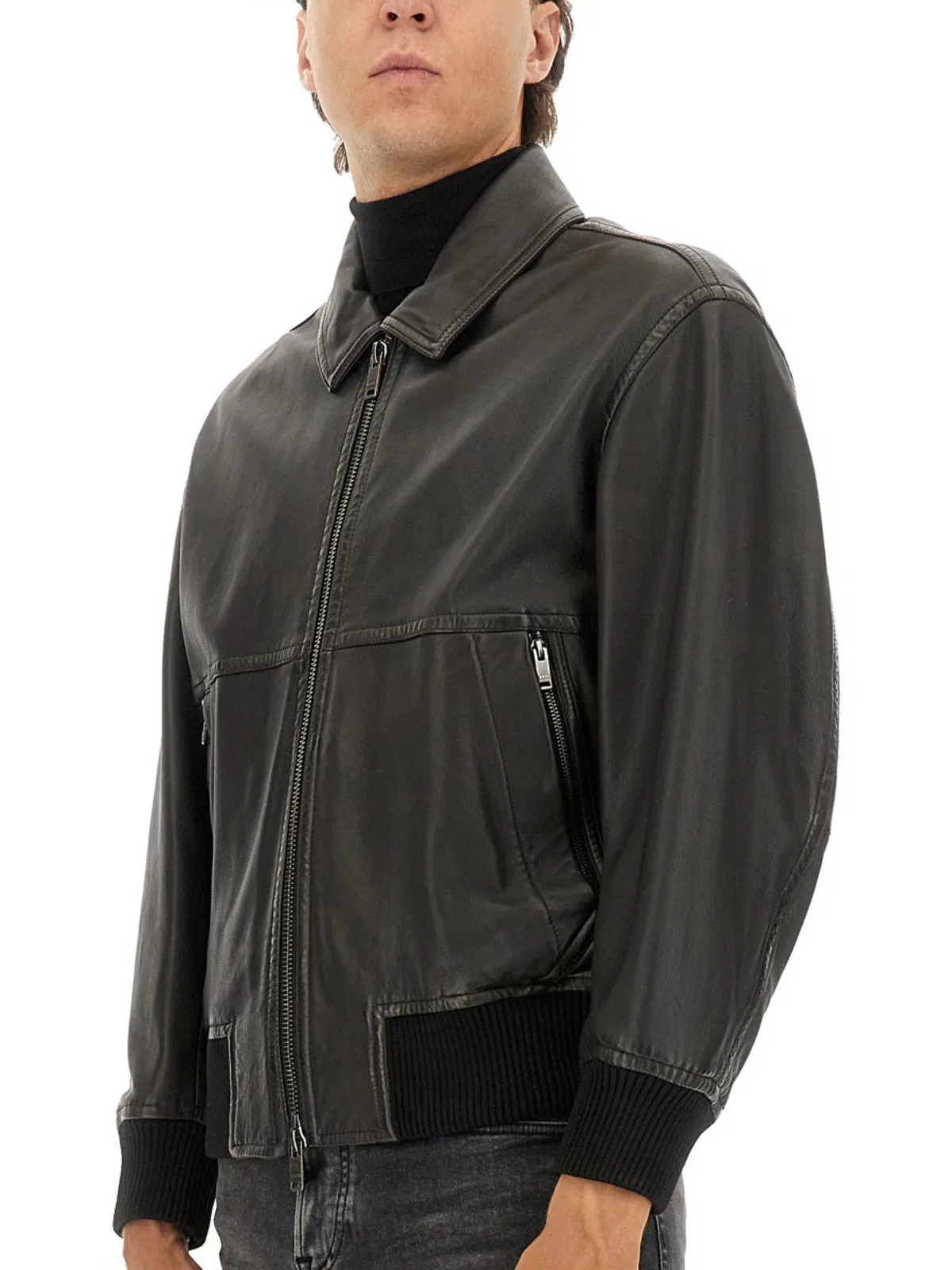Boss Leather Jacket