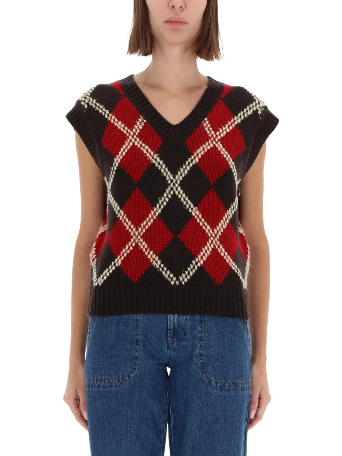 Guest In Residence "Argyle" Vest