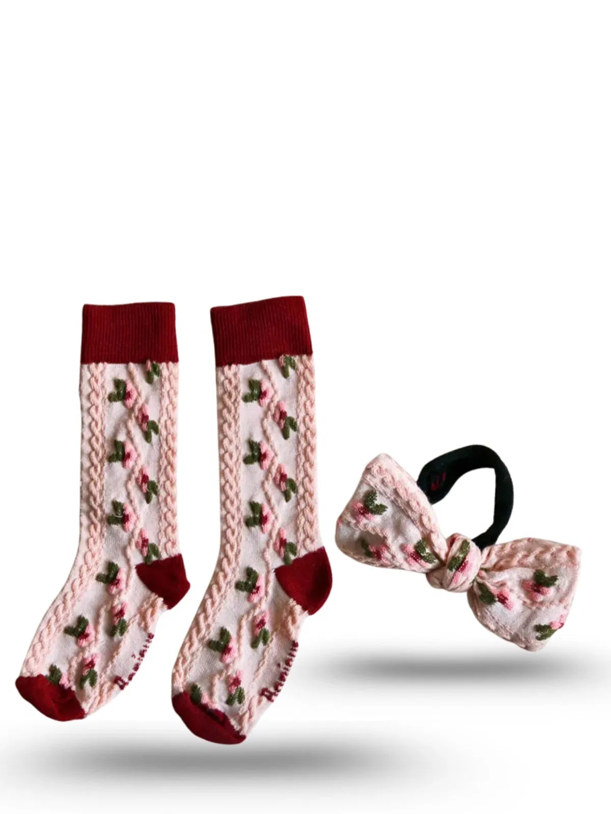 Bonjour Sock Set With Clip