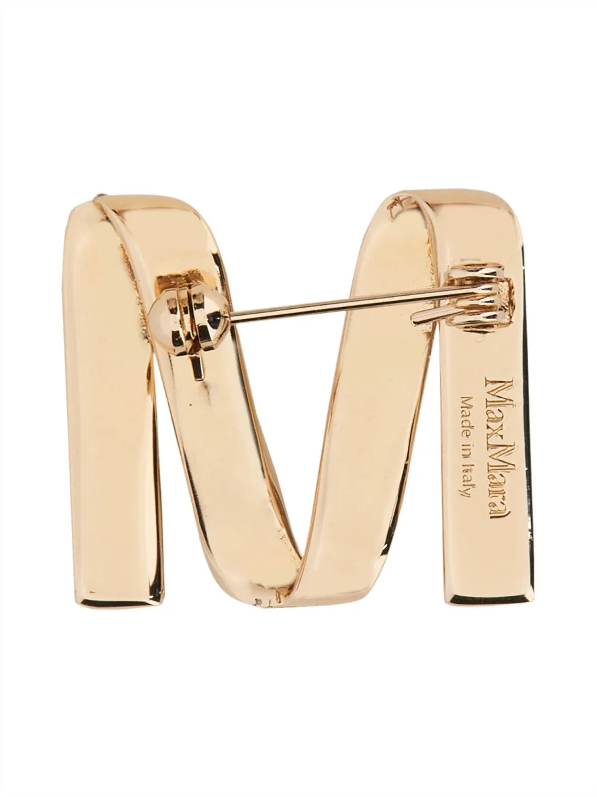 Max Mara Brooch With Logo