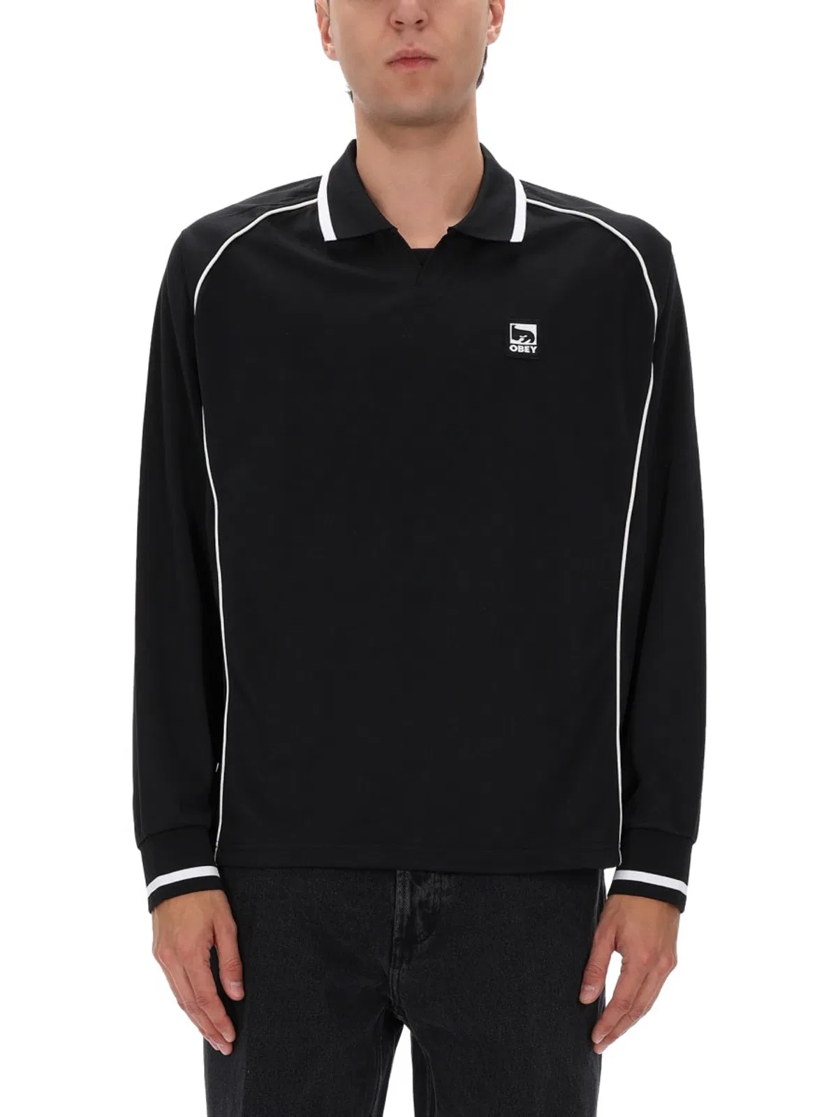 Obey Polo With Logo