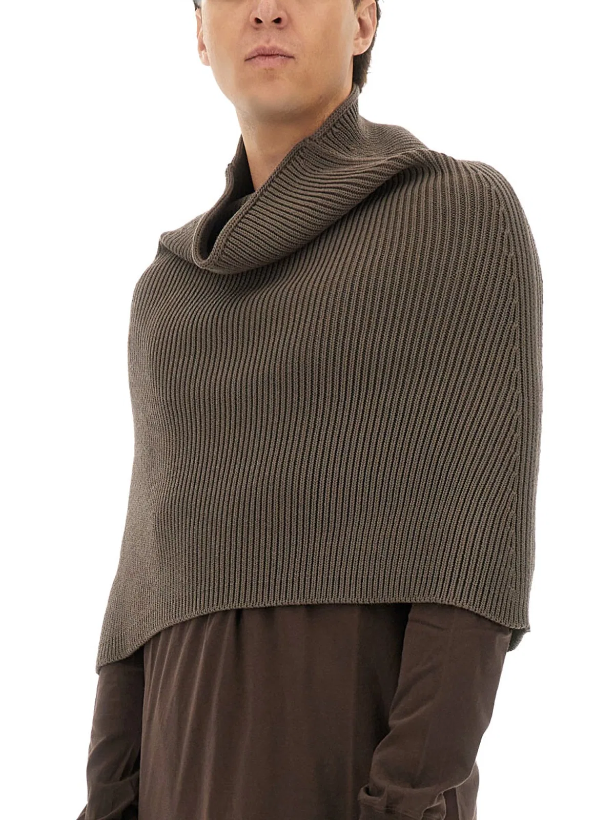 Rick Owens Knitted Cape
