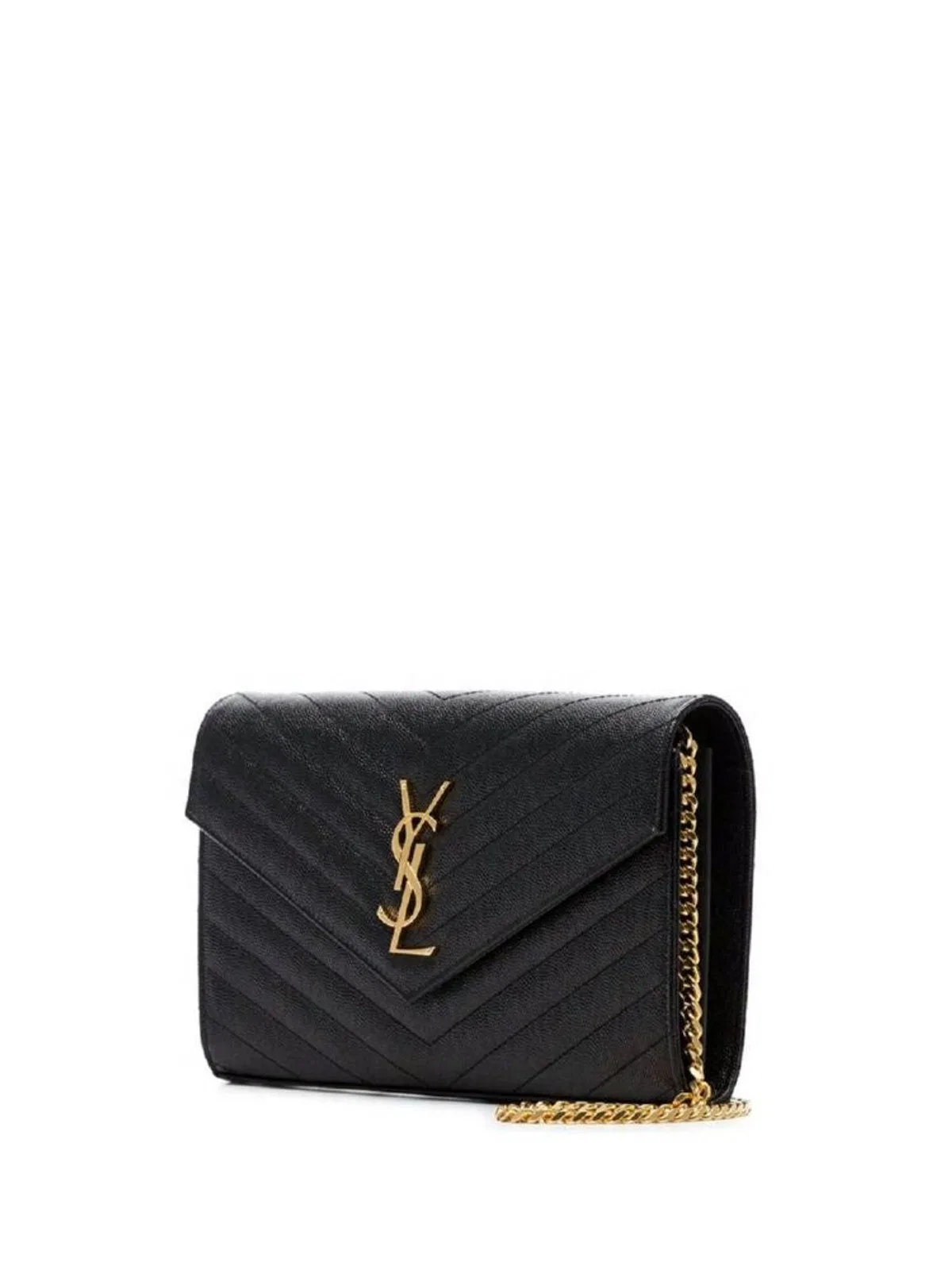 Saint Laurent Cassandre Clutch With Chain