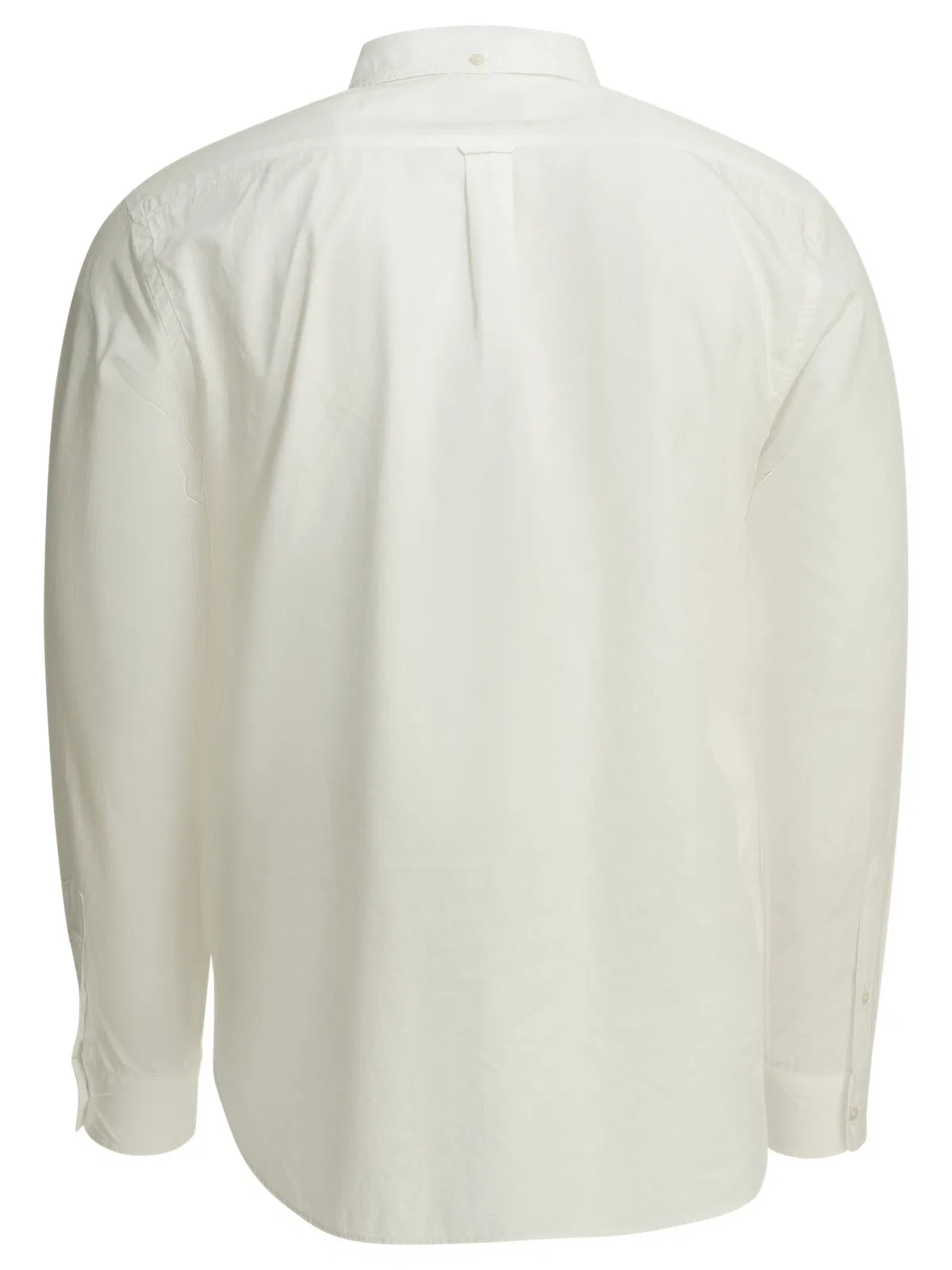 Beams Plus B.d. Color Broad White Cotton Casual Shi
