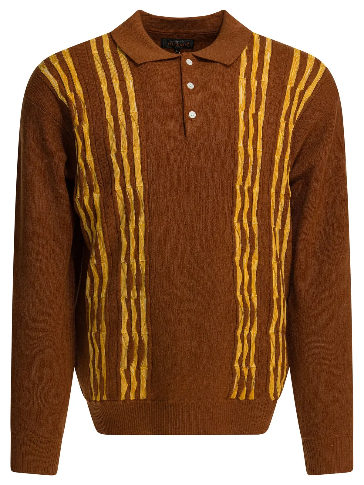 Beams Plus Brown Wool Blend Knitwear