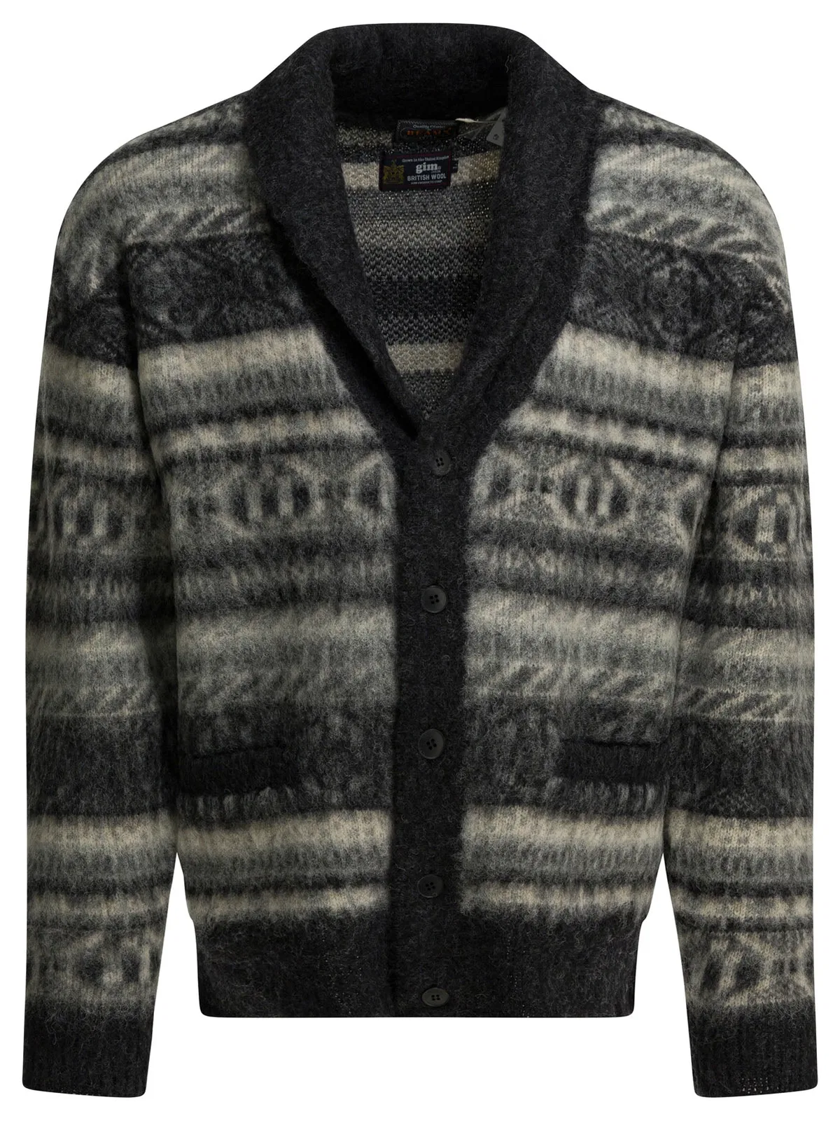 Beams Plus Grey Wool Knitwear