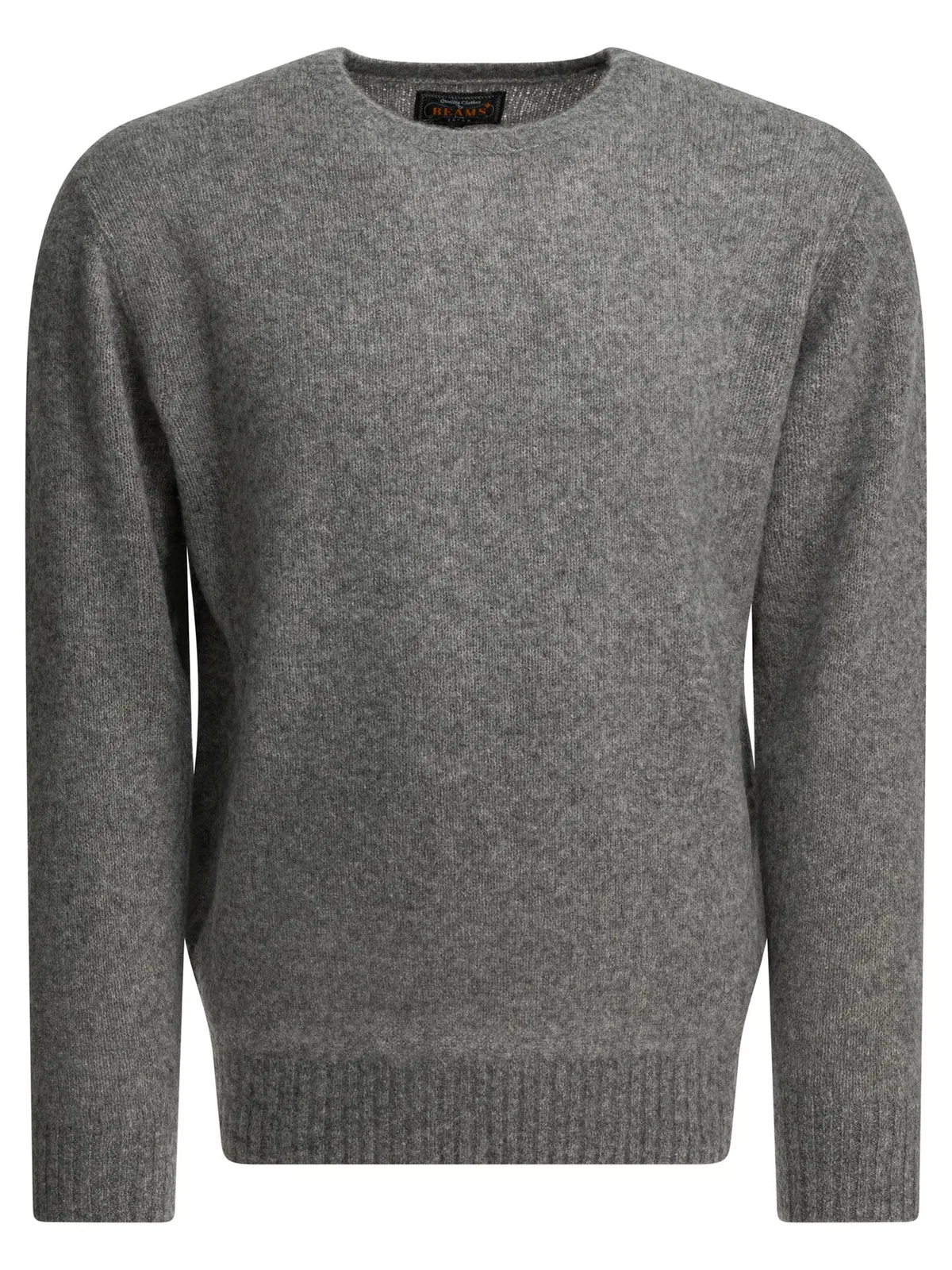 Beams Plus Grey Cashmere Silk Knitwear