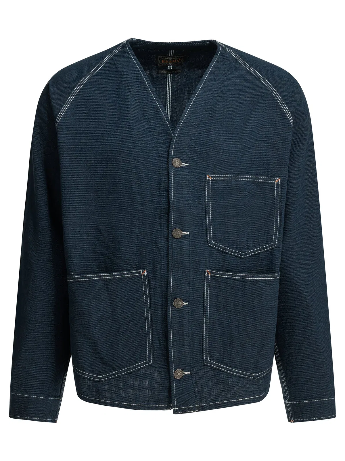 Beams Plus Engineer Blue Cotton Denim Jacket