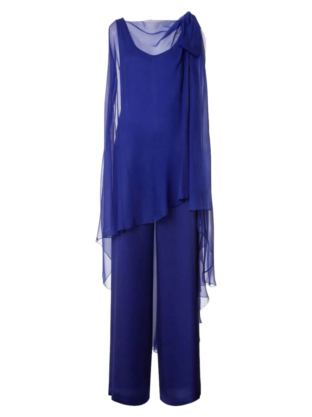 Alberta Ferretti Jumpsuit In Misto Seta