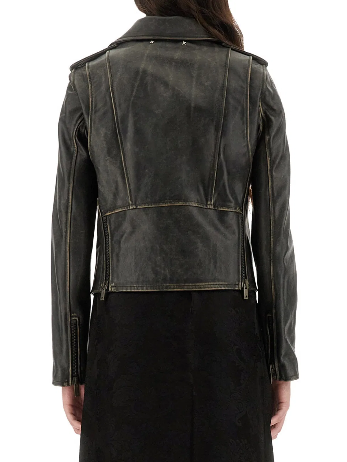 Golden Goose Leather Stud
