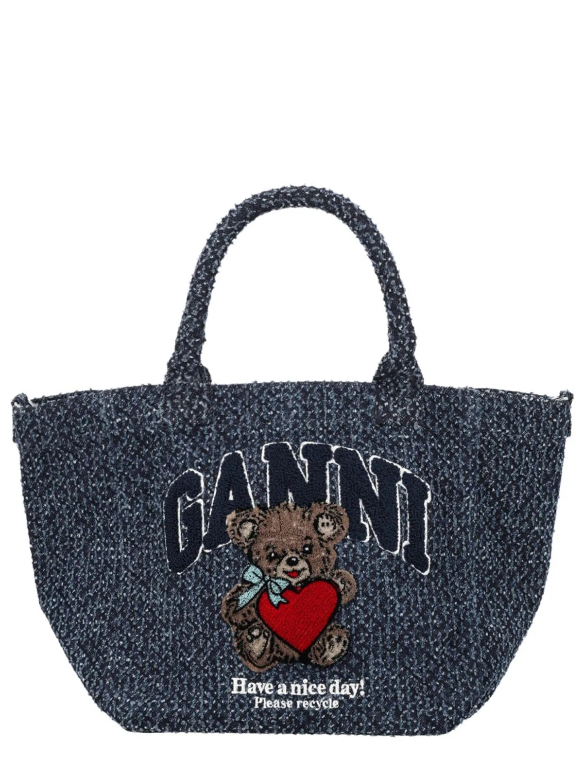 Ganni Tote Bag With Logo