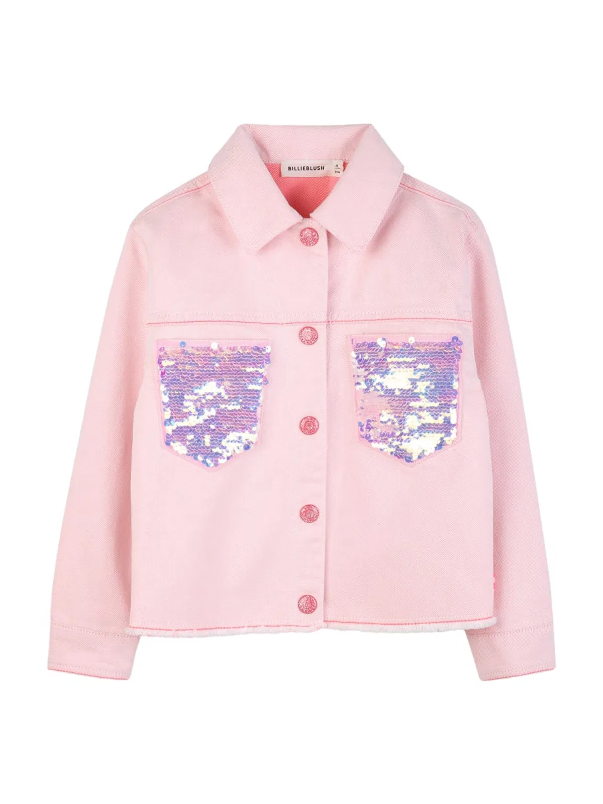 Billieblush Giacchetto Di Jeans Con Paillettes