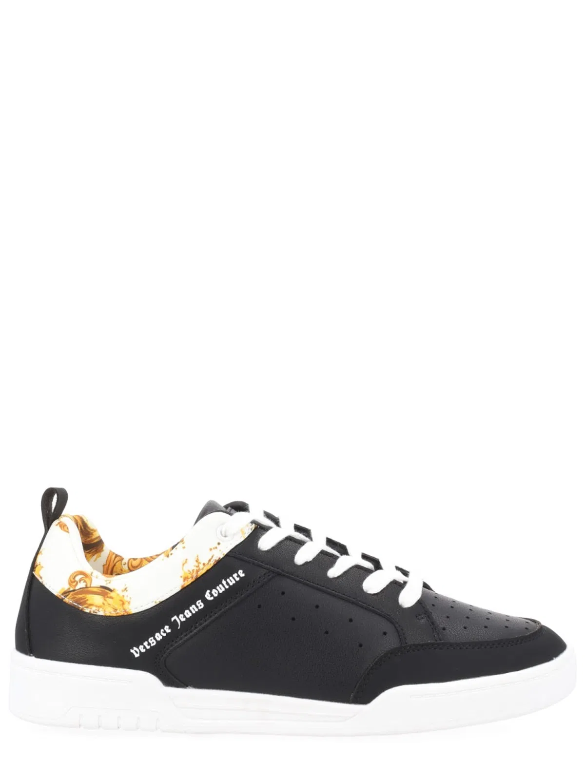 Versace Jeans Couture Sneaker Con Logo E Motivo "Weave"