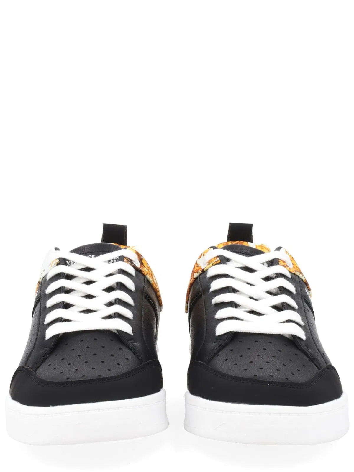 Versace Jeans Couture Sneaker Con Logo E Motivo "Weave"