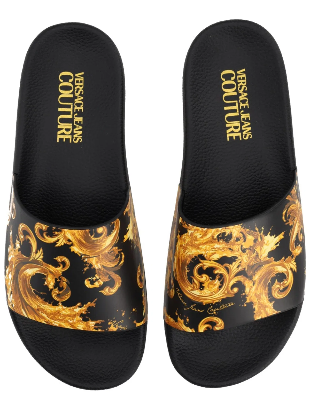 Versace Jeans Couture Slides With Print