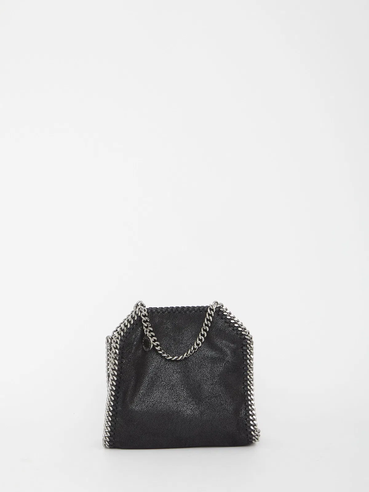 Stella Mccartney Black Falabella Micro Tote Bag