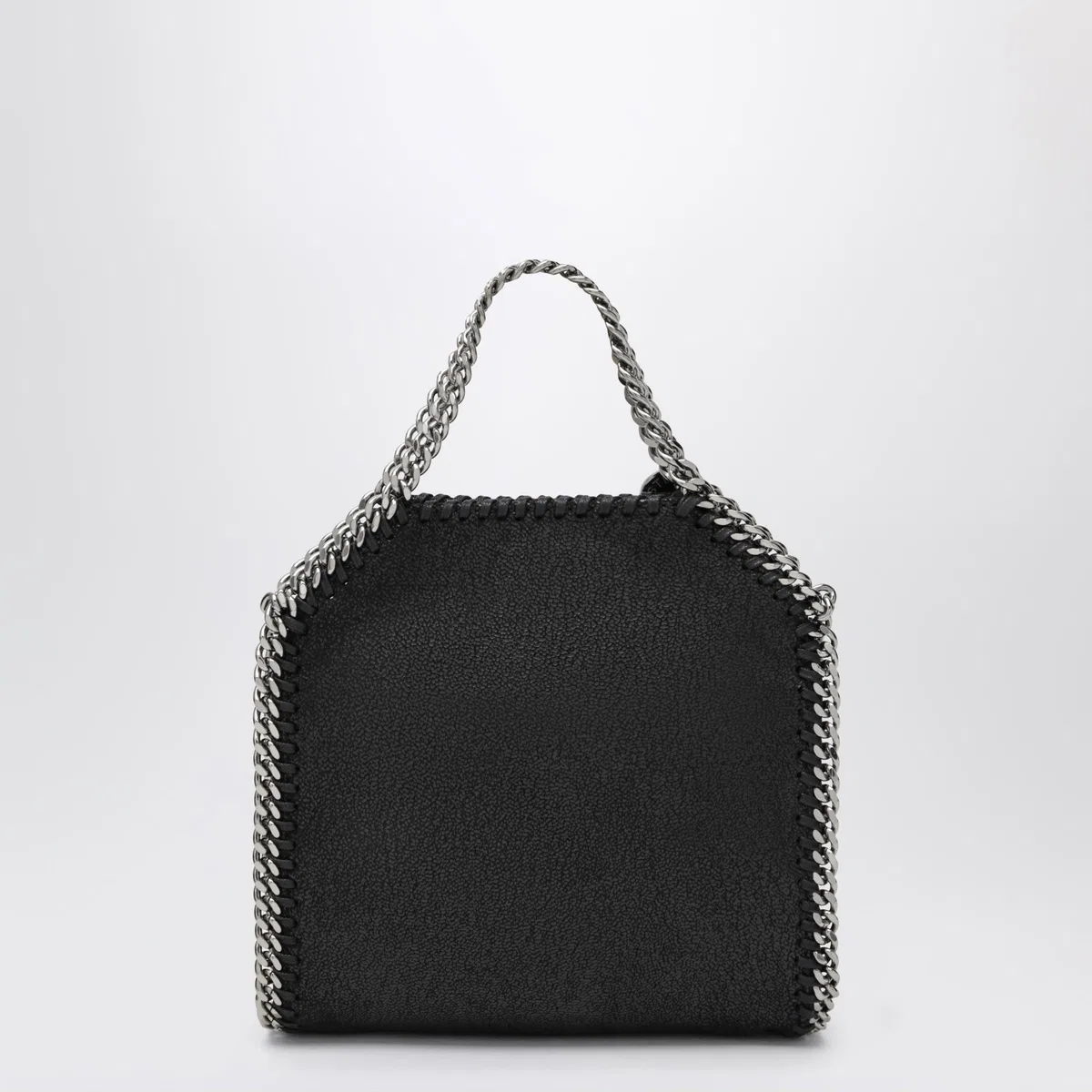 Stella Mccartney Black Falabella Micro Tote Bag