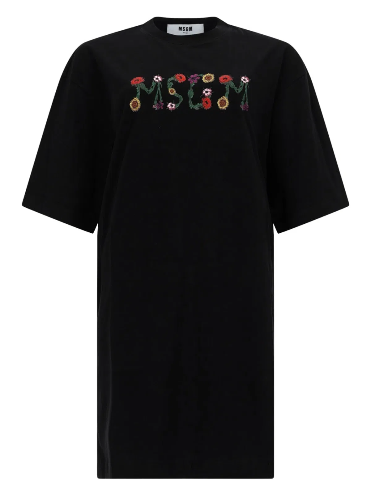 MSGM Abito T-Shirt Con Logo