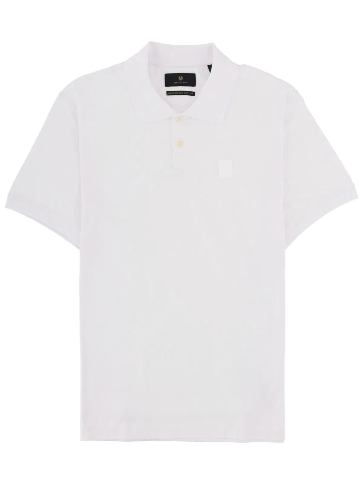 Belstaff Polo "Steel" Con Patch Logo