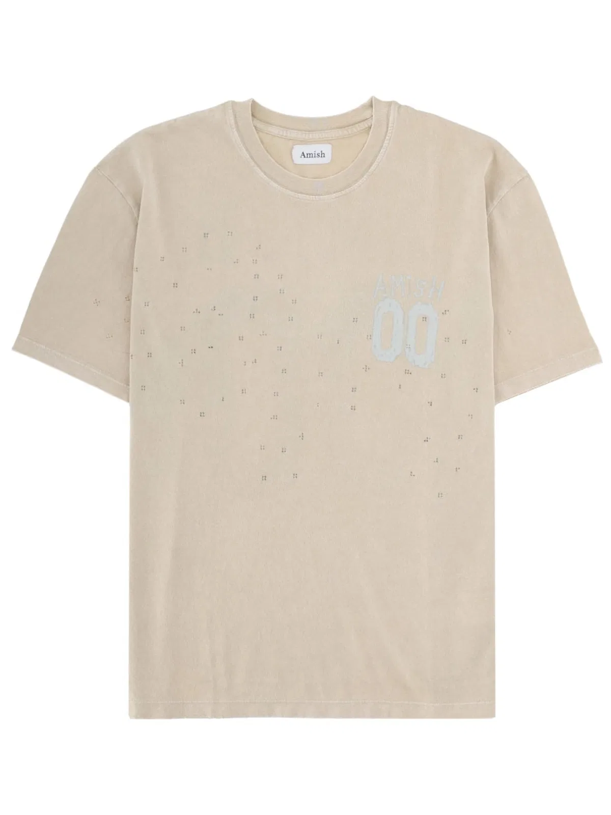 Amish T-Shirt Con Logo