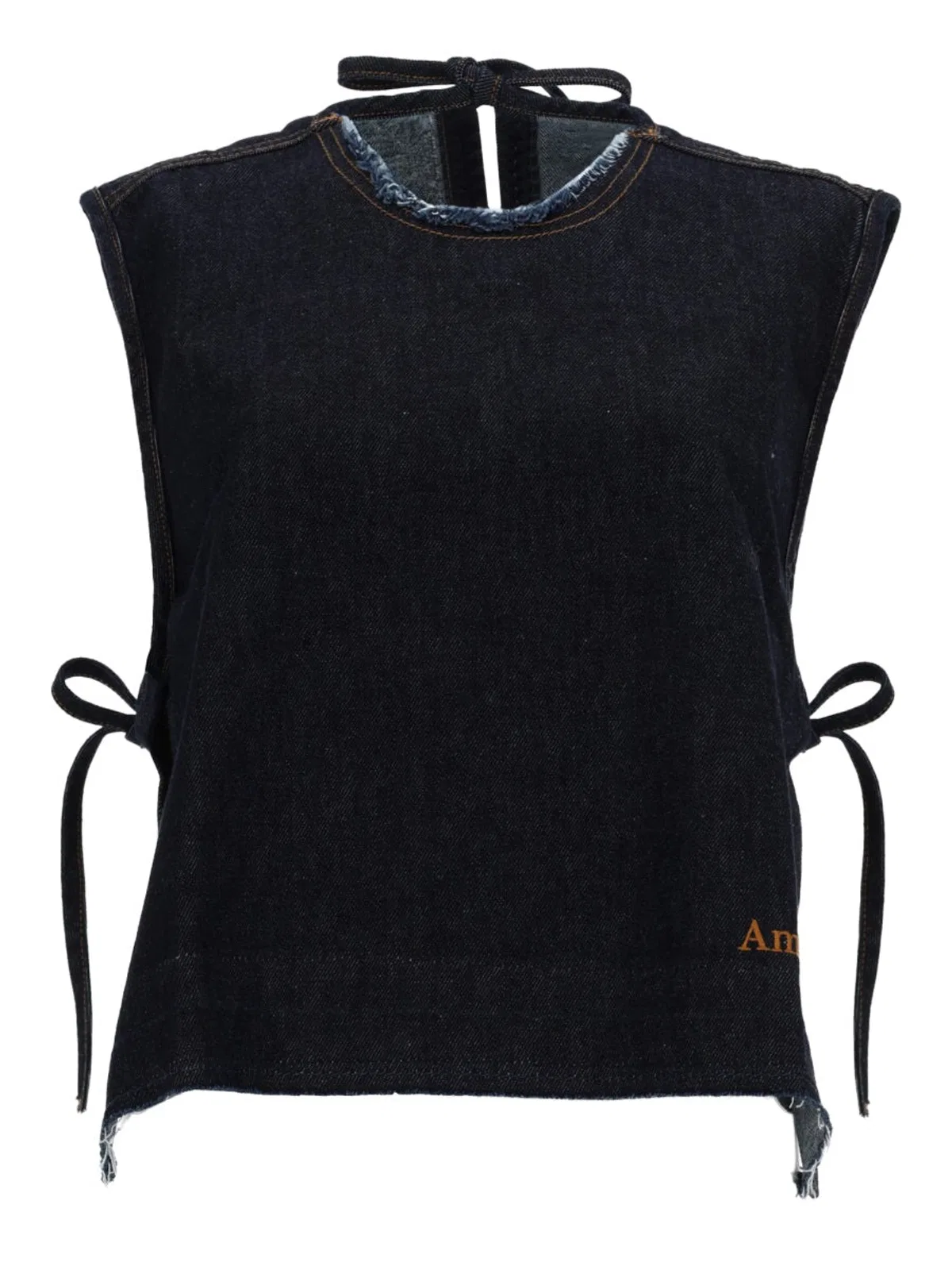 Amish Denim Sleeveless Top