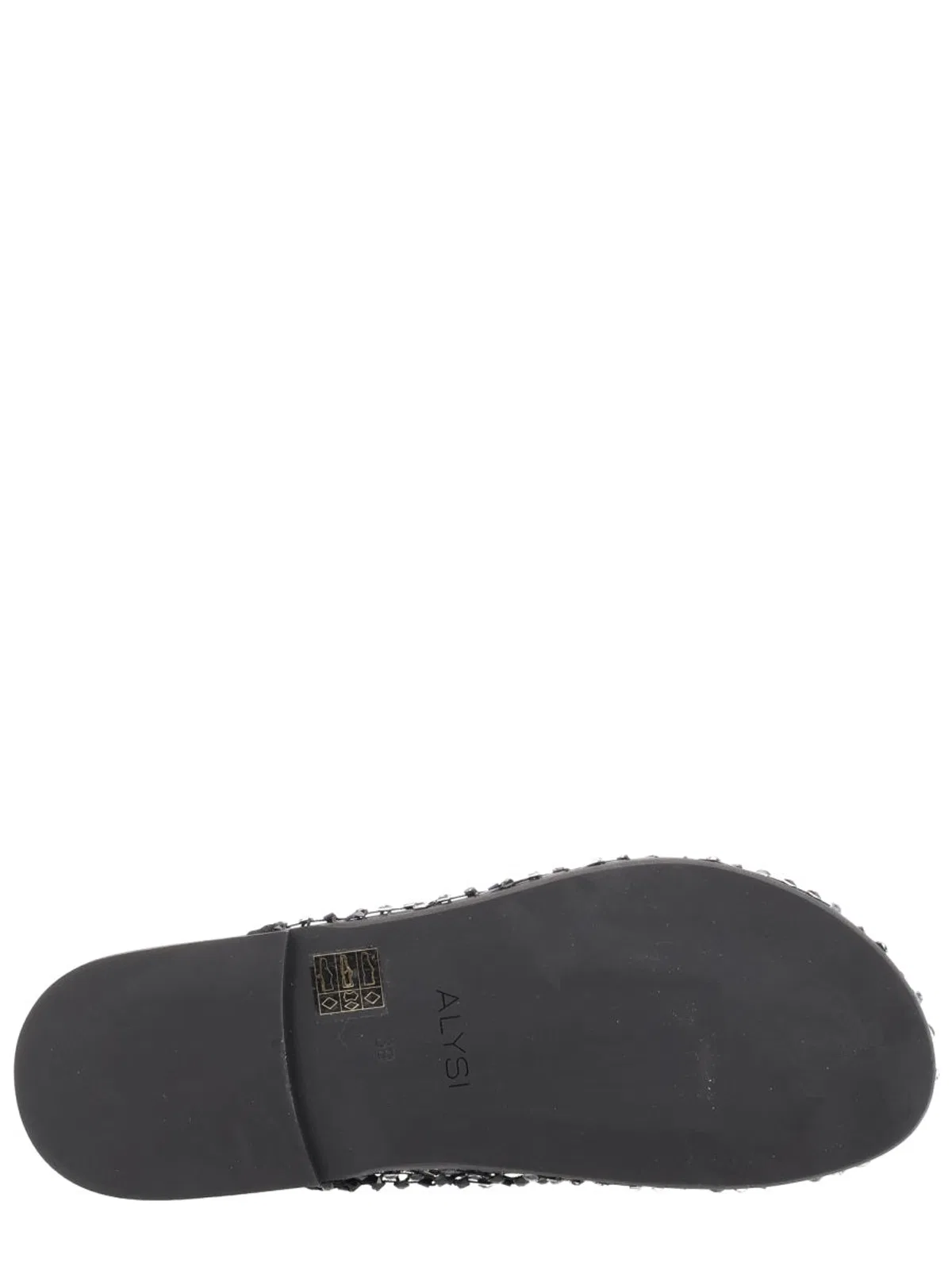 Alysi Mule Shoe With Rhinestones