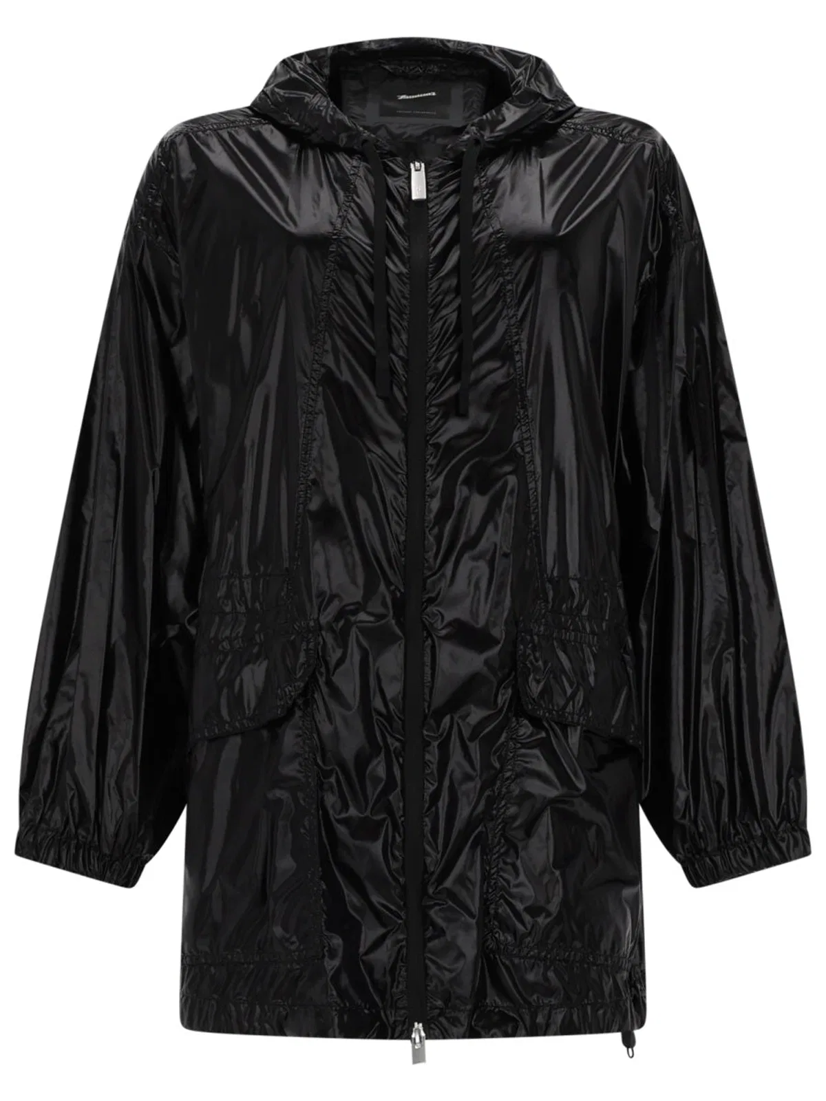 Laminar Parka Corto Con Cappuccio