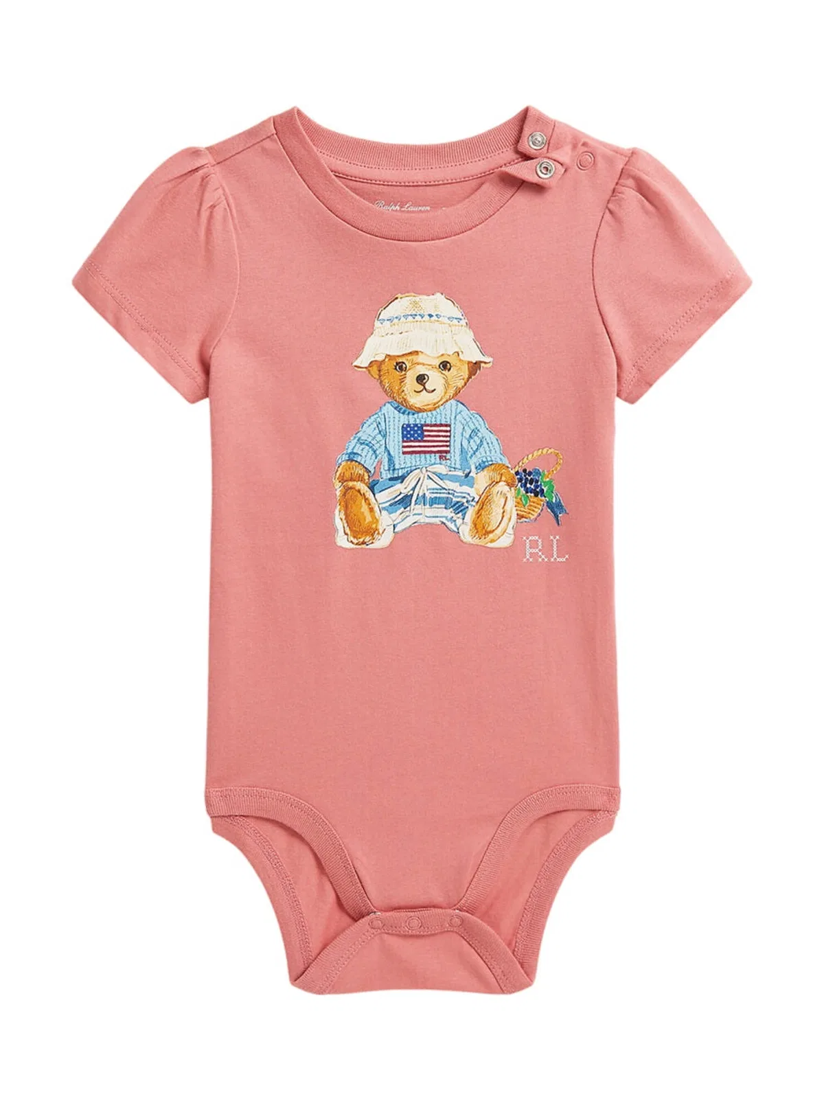 Polo Ralph Lauren Bodysuit With "Bear" Logo
