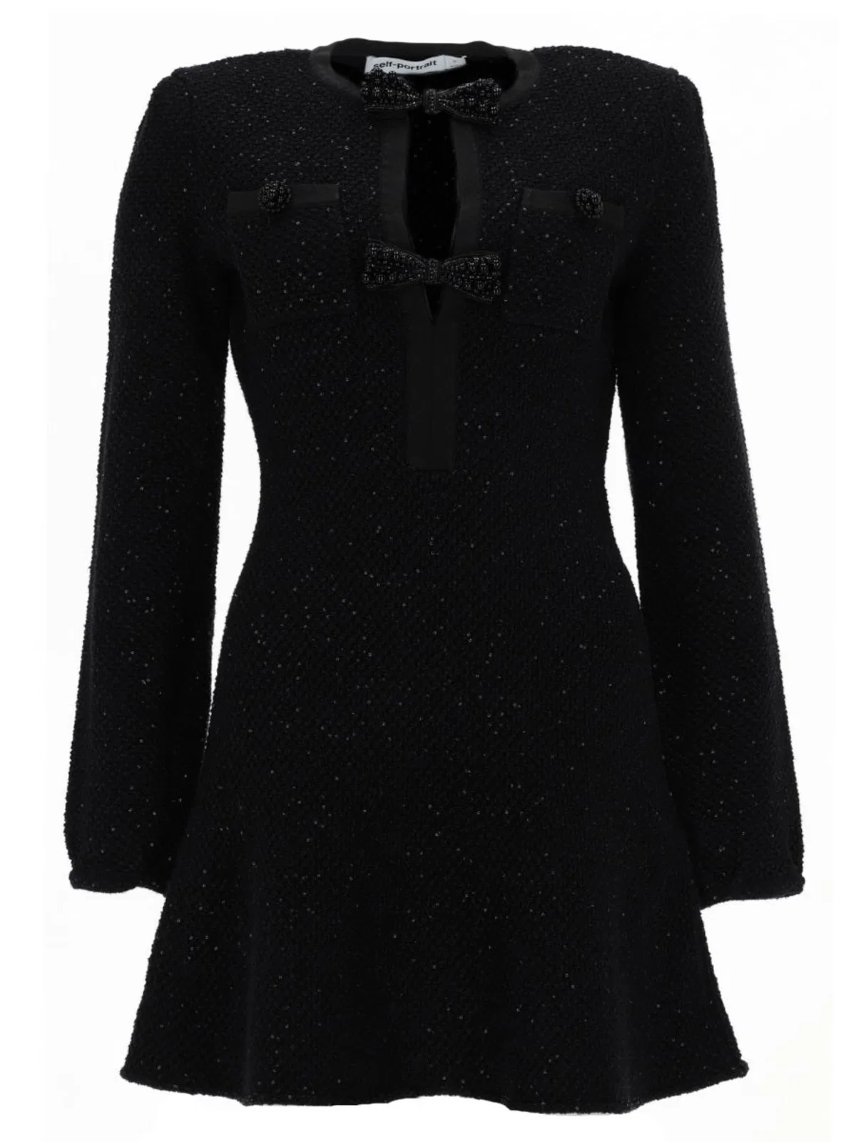 Self-Portrait Mini Dress With Cut-Out