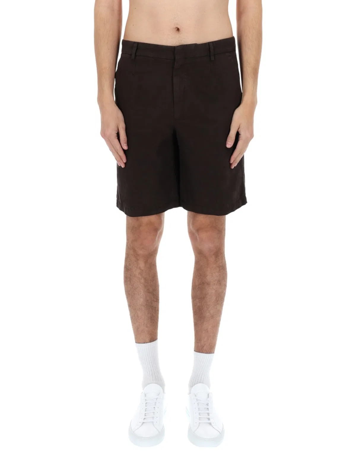 Zegna Shorts In Cotone
