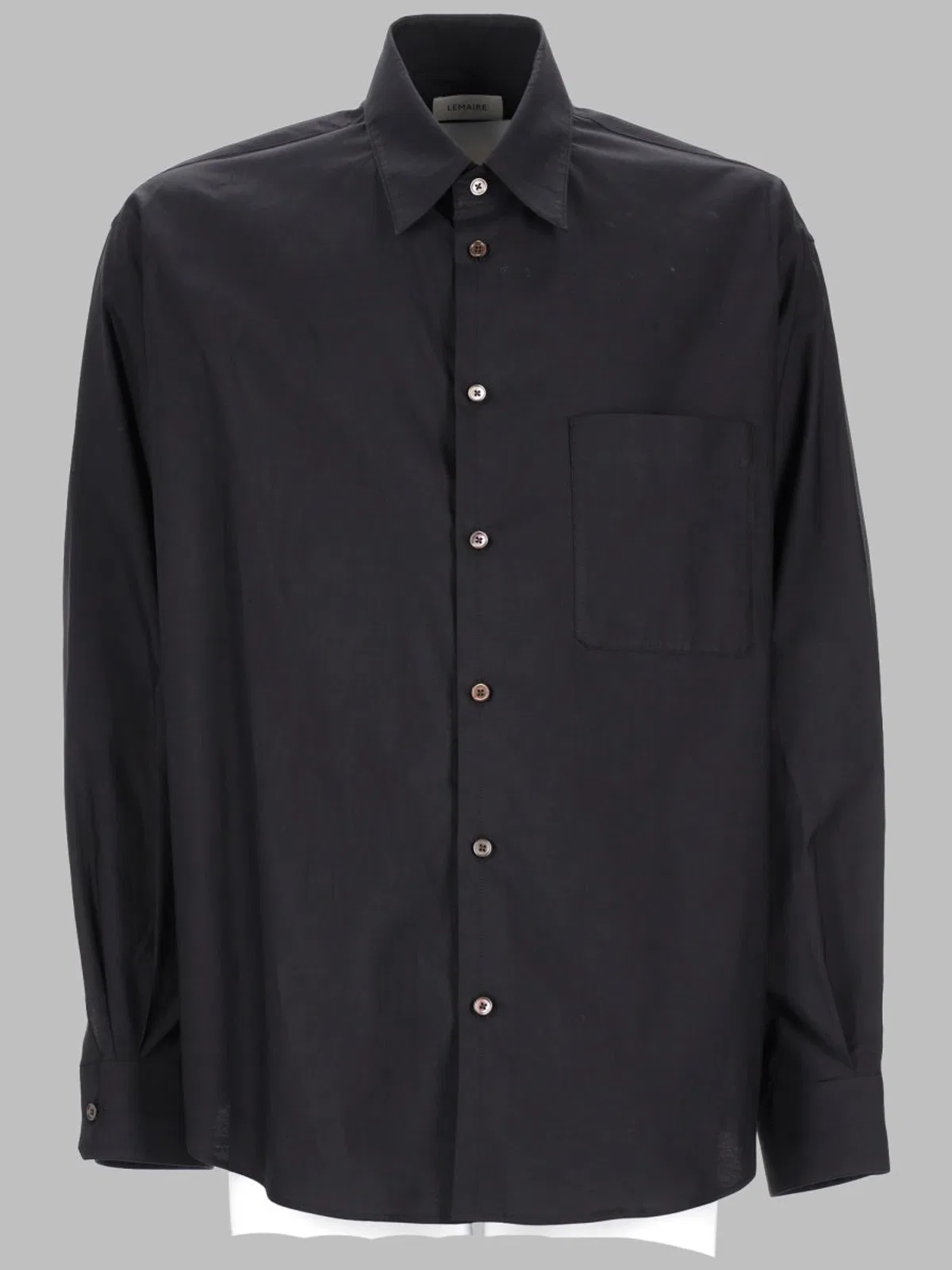 Lemaire Camicia In Cotone Misto Seta