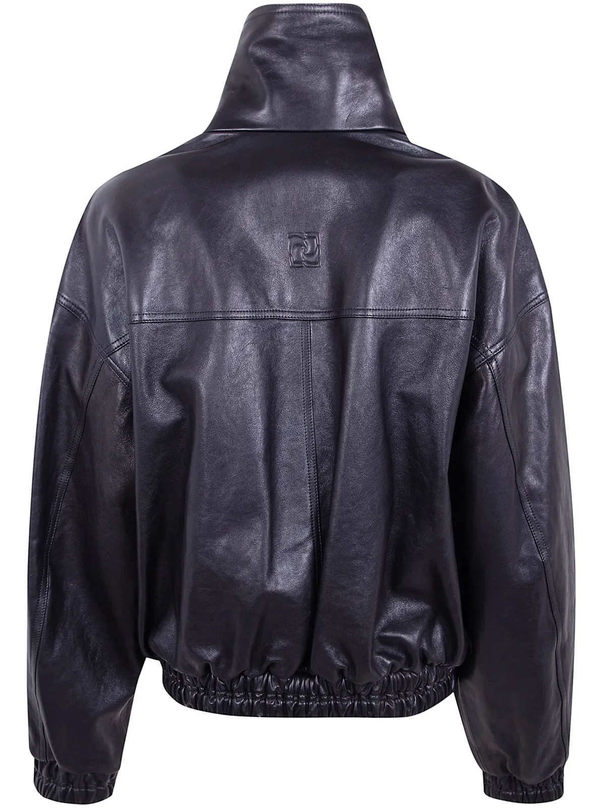 Magda Butrym Leather Aviator Jacket