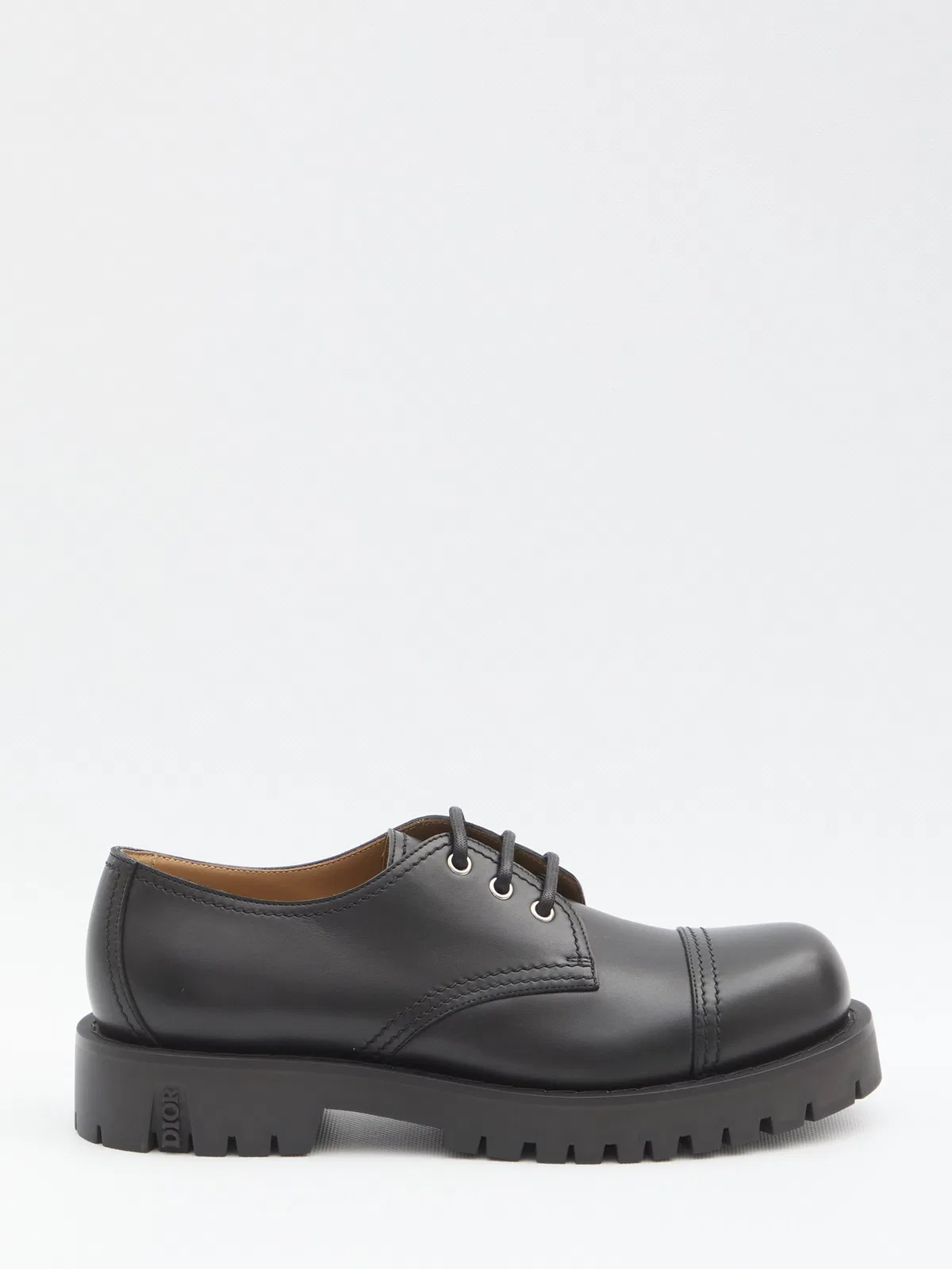 Dior Homme Black Calf Leather Lace-Up